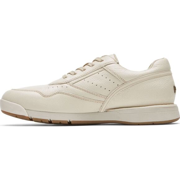 Men\'s Sneakers Shoes Rockport ProWalker M7100 Plus Off-White Leather 10.5 M